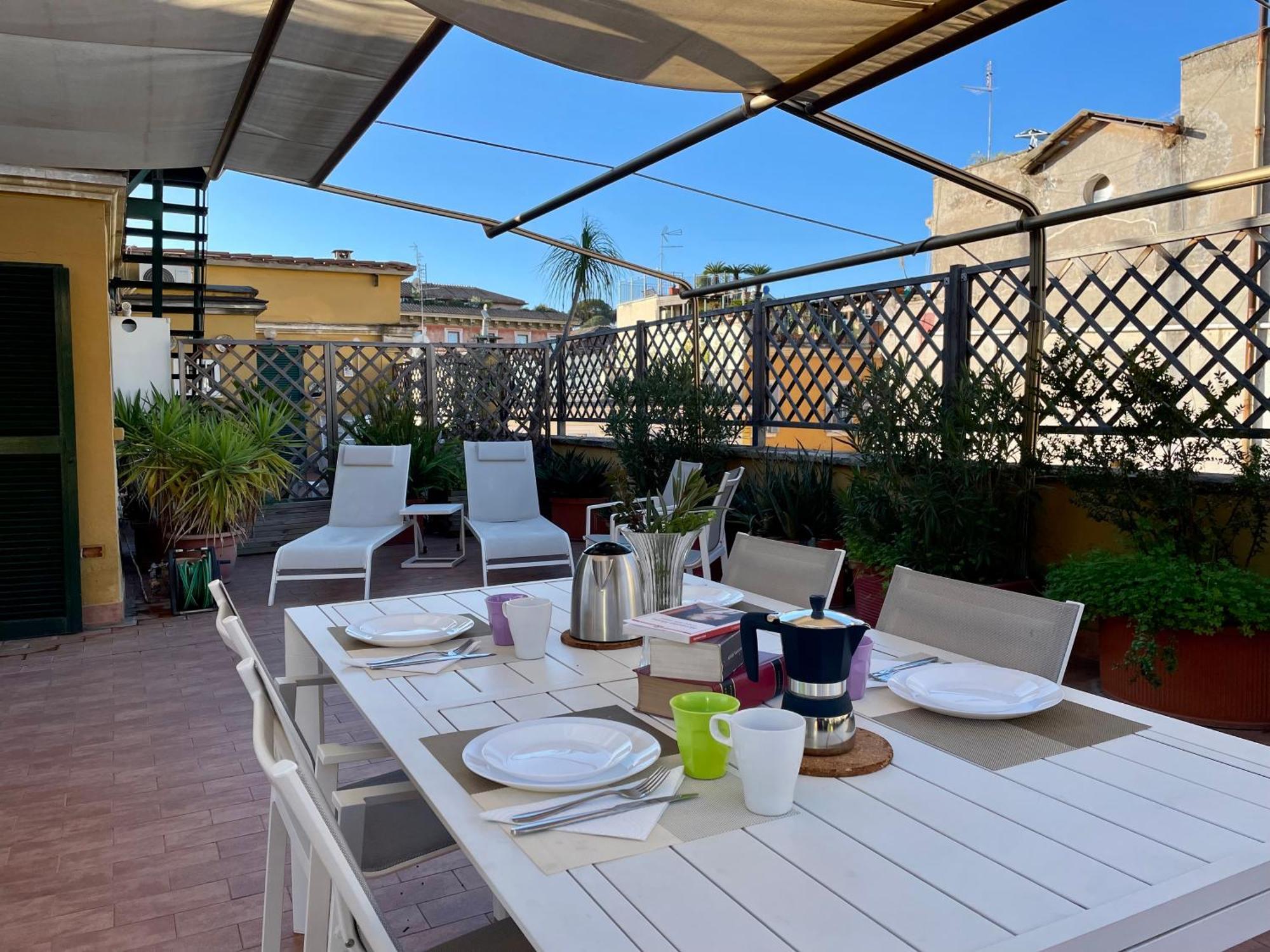Elegant, With Private Terrace Next To The Vatican Roma Exterior foto