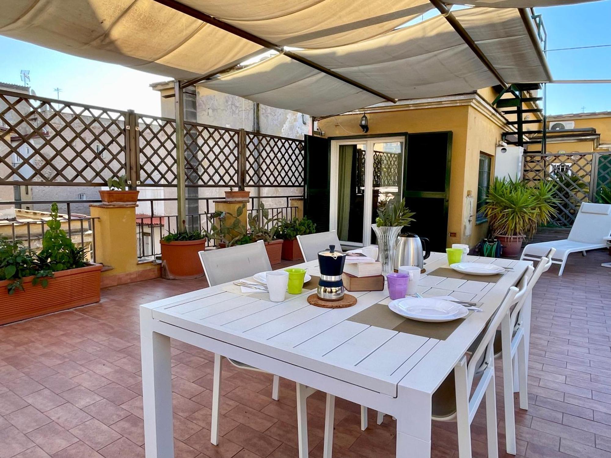 Elegant, With Private Terrace Next To The Vatican Roma Exterior foto